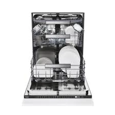 Haier XS 4A4M3PB1Teljesen integrált, 14 teríték, energiaosztály A, 10 program, automatikus ajiónyitás, padló info világítás, Wifi, M x M x S (mm) 597x555x818