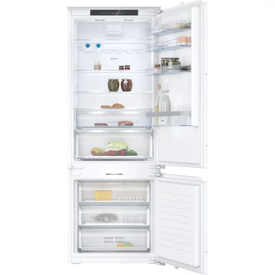Neff KB7966DD0 beépíthető alulfagyasztós hűtőszerkény, XXL 194x71x56cm ,NoFrost