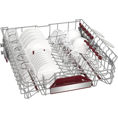 Neff S145ECS15E beépíthető mosogatógép, Nemesacél kezeéőfelület, 14 teríték , Open Dry ,Home Connect