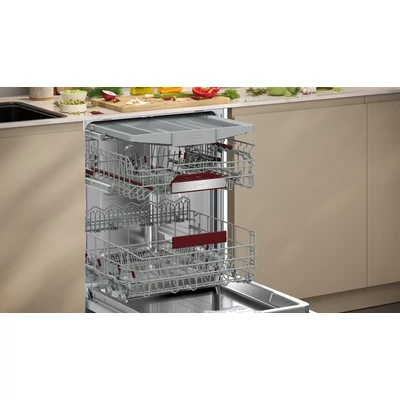 Neff S255ECX15E teljesen beépíhető mosogatógép, XXL magas. 14 teríték , OpenDry szárítás, TimeLight, Home Connect