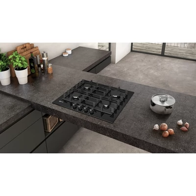 Neff T26CS49S0 gáz főzőlap edzett üveg felületen,lameSelect , öntöttvas edénytartó rács