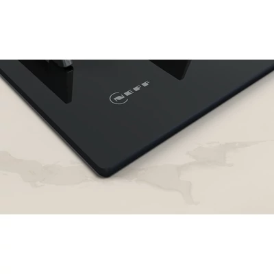 Neff  T27PIQ4S0 gázfőzőlap, 75 cm, fekete edzett üveg, 5 gázégő, WOK égő, FlameSelect ,elektromos szikragyújtás
