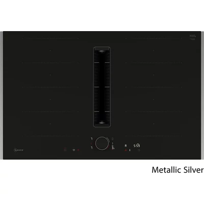 Neff V68YYX4B0  főzőlap beépített páraelszívóval, 80cm , Matt Design felület (karcálló),Flex Design kialakítás 