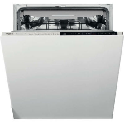 Whirlpool WCIP 4O41 PFE beépíthető mosogatógép, C energiaosztály, 14 teríték, 9,5l vízfogyasztás, 10 program, 6. érzék szenzortechnológia, 3. evőeszközfiók