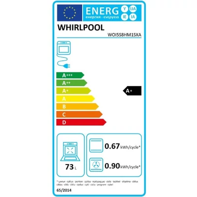 Whirlpool WOI5S8HM1SXA Beépíthető sütő