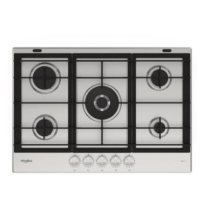 Whirlpool GMWL 728/IXL gázfőzőlap iXelium® inox Wok égő 73cm W Collection