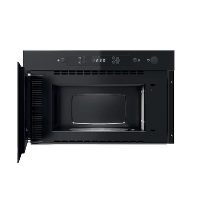 Whirlpool MBNA900B  beépíthető mikrohullámú sütő, 22 liter, fekete