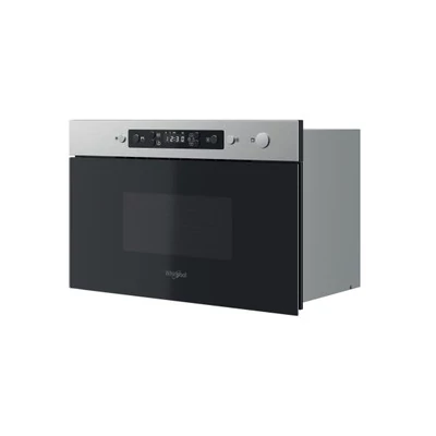 Whirlpool MBNA910X beépíthető mikorhullámú sütő: rozsdamentes acél szín
