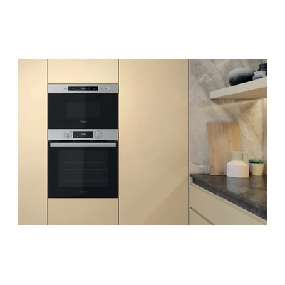 Whirlpool MBNA910X beépíthető mikorhullámú sütő: rozsdamentes acél szín