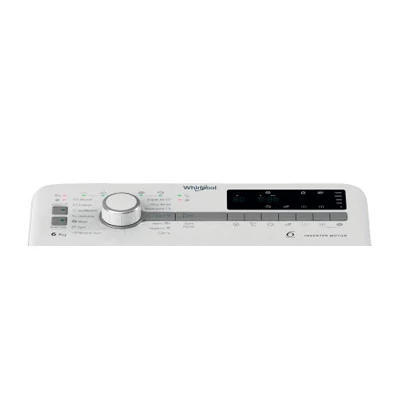Whirlpool TDLR6261BSEU/N szabadonálló felültöltős mosógép: 6,0kg 