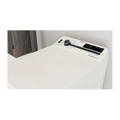 Whilpool TDLRB 65242BS  felültöltős mosógép,6,5 kg,1200 ford./perc,6. Érzék technológia