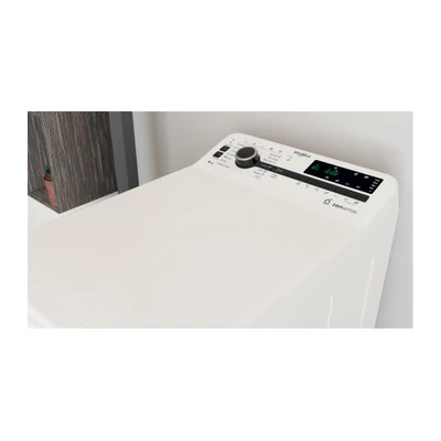 Whirlpool TDLRBX 6252BS EU felültöltős mosógép, Inverter motor, 6kg, 1200 ford/perc, B energia osztály, 40x60x90