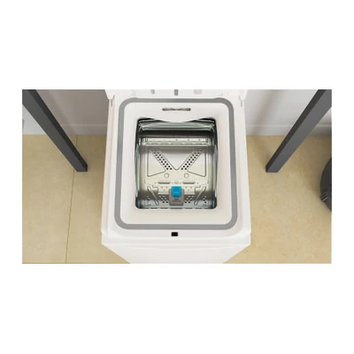 Whirlpool TDLRBX 6252BS EU felültöltős mosógép, Inverter motor, 6kg, 1200 ford/perc, B energia osztály, 40x60x90