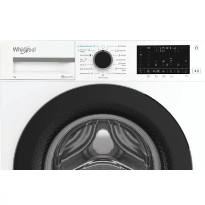 Whirlpool WAM76WBEE keskeny elöltöltős mosógép, 7kg,  1 400 ford/perc, 15 program,  49,6 x 84,5 x60 cm 