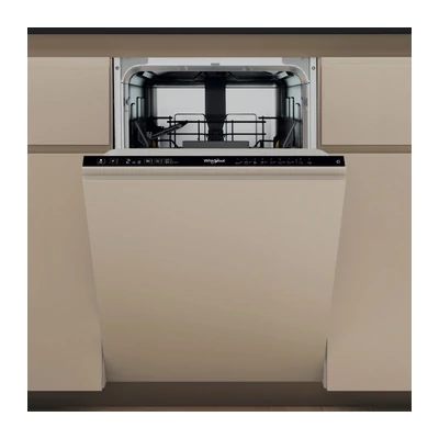 Whirlpool WH2IC10BS7LA0 beépíthető mosogatógép 45cm teljesen integrált