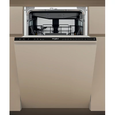 Whirlpool WH6IC11BS7LSA0 beépíthető mosogatógép, teljesen integrált 45cm 
