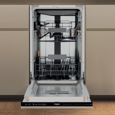 Whirlpool WH6IC11BS7LSA0 beépíthető mosogatógép, teljesen integrált 45cm 