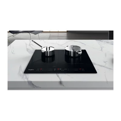Whirlpool WL S2260 NE indukciós főzőlap zónánkénti Connectivity Premium Slider vezérlés FLexi Oval zóna 6. Érzék 60cm 7,2kW