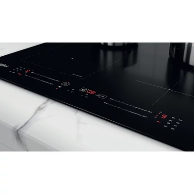 Whirlpool WL S7960 NE indukciós főzőlap, zónánkénti premium slider vezérlés,FlexiCook zóna