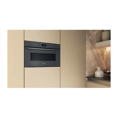 Whirlpool WMD7O4TSG Beépíthető mikró Grafitszürke fényes