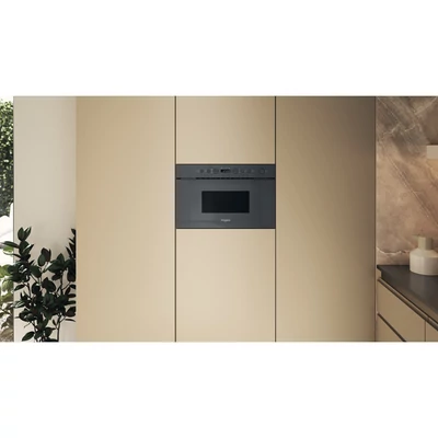 Whirlpool WMN14BSG beépíthető mikró grafitszürke 