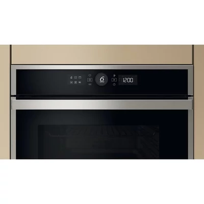 Whirlpool WOI4S8HM1SXA  beépíthető sütő, 73 liter, hidrolitikus tiszítás