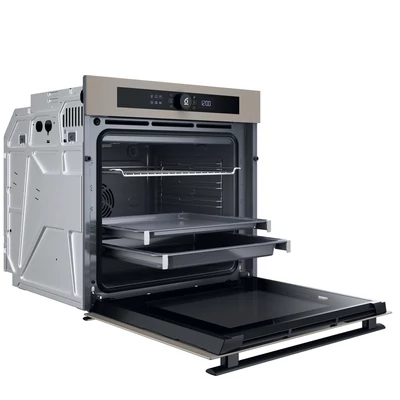 Whirlpool WOI4S8HM2SEA beépíthető sütő, XXL sütőtér, Airfry , urban beige szín