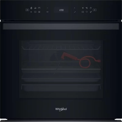 Whirlpool WOI68FPT1SBA beépithető pirolitikussütő, 4 rétegű sütőajtó,Ready to Cook funkció