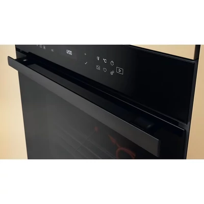 Whirlpool WOI68FPT1SBA beépithető pirolitikussütő, 4 rétegű sütőajtó,Ready to Cook funkció
