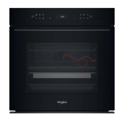 Whirlpool WOI7P8FHT1SBA beépíthető sütő fekete sütő hozzáadott gőzzel