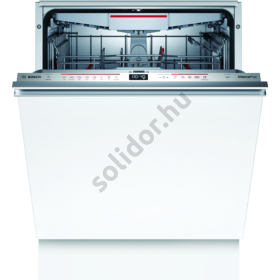 Bosch SMD6ECX57E Serie 6 teljesen beépíthető mosogatógép Home Connect OpenAssist ajtónyitás-segéd funkcióval EfficientDry szárítás 60cm TimeLight