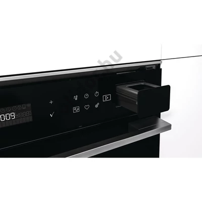 Whirlpool W7OS44S1PBL W Collection SHS gőz funkciós beépíthető sütő fekete pirolítikus Assisted kijelző 73L