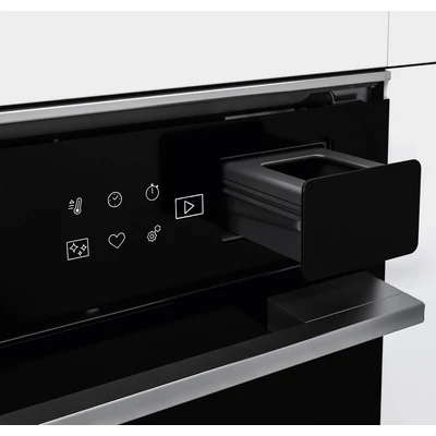 Whirlpool W7OS44S1PBL W Collection SHS gőz funkciós beépíthető sütő fekete pirolítikus Assisted kijelző 73L