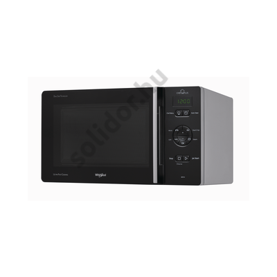 Whirlpool MCP346SL CHEF PLUS mikrohullámú sütő ezüst 25L 3D mikró+grill+crisp+párolás