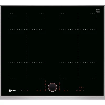 Neff T46TL74N2 ​N90 indukciós főzőlap 60 cm Combi Zone TwistPad® Fire vezérlés Neff Collection