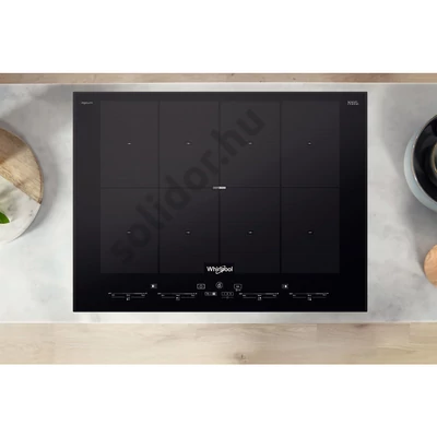 Whirlpool SMO658CBTIXL SmartCook indukciós főzőlap 65cm iXelium™ felület 8 indukciós főzőzóna
